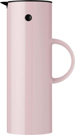 Термос Stelton EM77 - 1 літр, лавандовий колір. З подвійними стінками, для гарячих/холодних напоїв, з скляною вставкою, магнітним затвором, гвинтовою кришкою, вінтажний дизайн