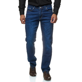 Чоловічі джинси JEEL Regular Fit Straight Cut - сині, еластичні, базовий варіант, 36W/32L