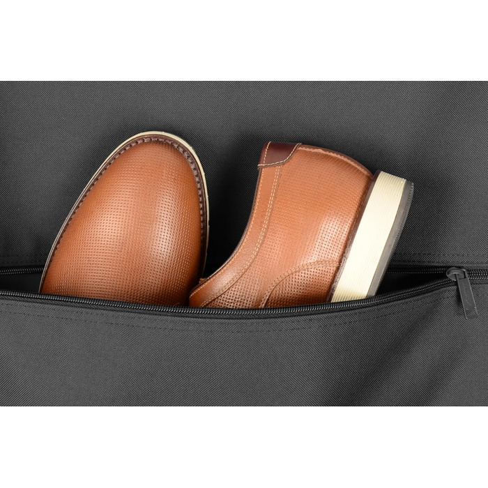 Чохол для костюмів та одягу WallyBags 510 Black 48 дюймів, чорний, з підкладкою, складаний