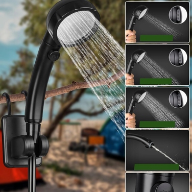 Портативний кемпінговий душ, електричний зовнішній душ із помпою