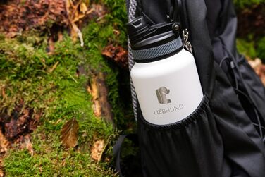 Термопляшка ThermoBott 700мл з нержавіючої сталі з мискою для собак