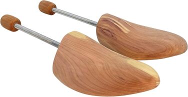 Max Basic Cedar Shoe Spreader, Shoe Stretcher, Shoe Former made of Cedarwood for Women and Men, Set of 3 Pairs