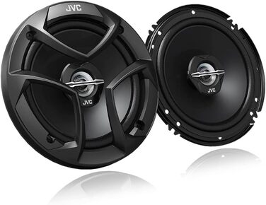 Автоакустика JVC CS-J620 16 см, 2-смугові коаксіальні динаміки, чорні, одиночний