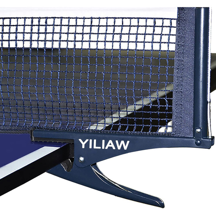 Yiliaw Folding Table Tennis Net - Steel Frame, Professional Grade, Adjustable Posts, Portable Ping Pong Net for Adults & Kids