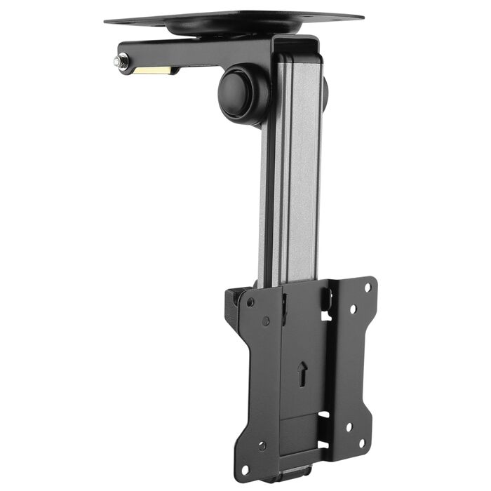 Кронштейн для телевізора стельовий поворотний RICOO 13-32 дюйми VESA 100x100 для плоских, Smart OLED та вигнутих телевізорів