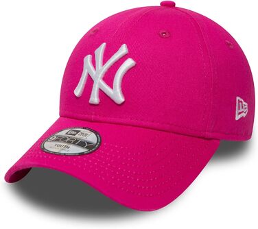 Кепка New Era Kids 940 League Basic New York Yankees рожево-біла (для дітей 6-10 років)