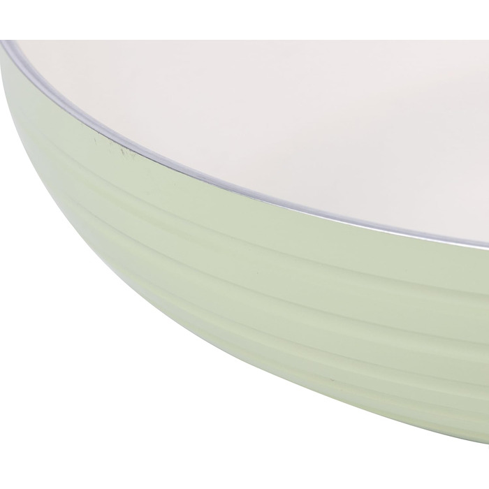 Набір сковорідок Swan SWPS5020GN, 5 шт., ретро-дизайн, алюміній, зелений, 29.5x47x18 см