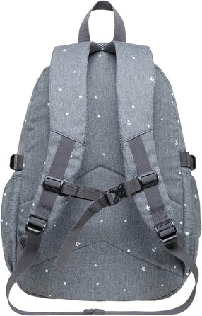 Жіночий рюкзак Kaukoo для студентів, ноутбука, подорожей (сірий, Jnl-ks24-09)