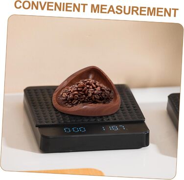 Cabilock 2 Pack Coffee Bean Measuring Tray, Coffee Bean Measuring Cup, Coffee Beans, Coffee Measuring Cup, Coffee Bean Holder, Bean Sample Dish, Reusable Bean Tray