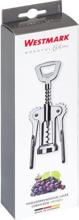 Westmark Pedro Corkscrew, Stainless Steel, Chrome-Plated