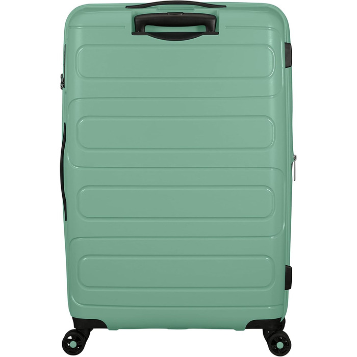 American Tourister Sunside Spinner Luggage, 55 cm, 35 Liter, Black (Spinner L expandable (77 cm - 106/118 L), Green (Mineral Green))