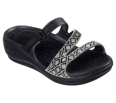 Сандалі жіночі Skechers Arch Fit Ascend Keilsandale чорні, 40 EU - Комфорт та підтримка