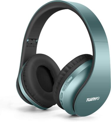 Bluetooth навушники TUINYO Over Ear з мікрофоном, HiFi стерео, складні, бездротові