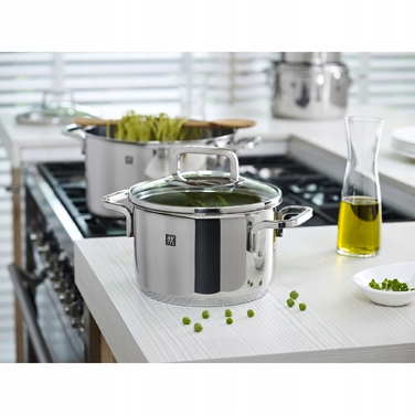 Набір каструль Zwilling Quadro з нержавіючої сталі, 5 предметів