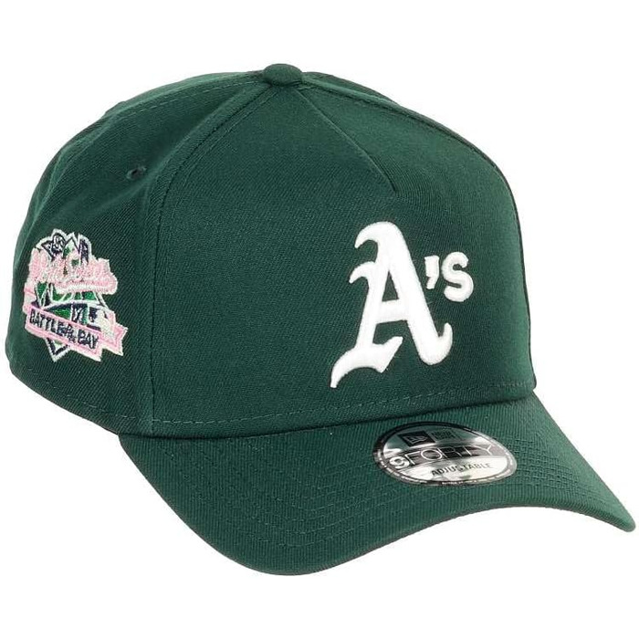 Кепка New Era MLB бежева регульована з логотипом команди 9Forty A-Frame універсального розміру