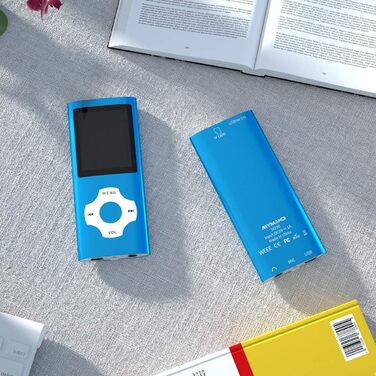 MP4-плеєр Mymahdi з Bluetooth 32GB, Рожевий: 1.8