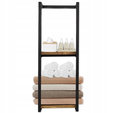 Двоярусний настінний рушникотримач для ванної кімнати, сучасний мінімалізм