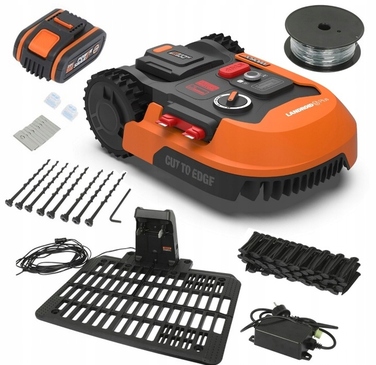 Робот-газонокосарка Worx Landroid M500+ WR165E для площі до 500 м², 120 хв