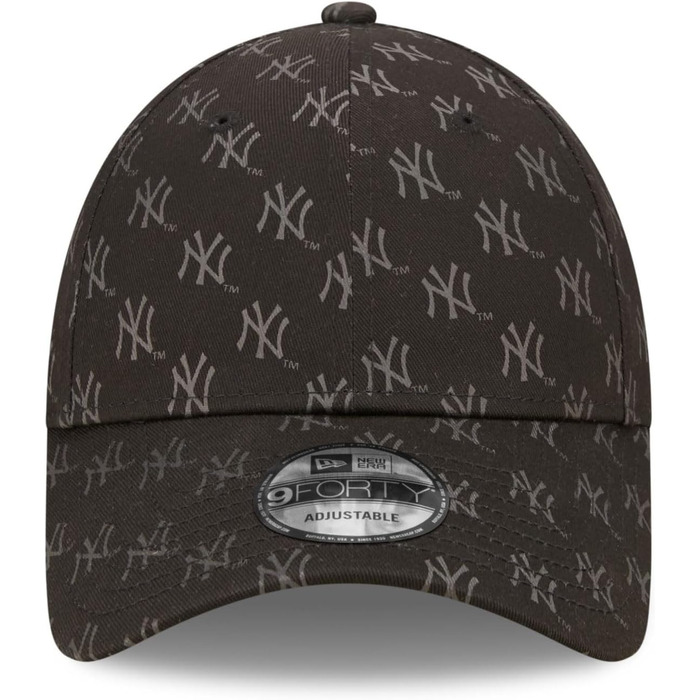 Кепка New Era New York Yankees MLB Monogram Black 9Forty Adjustable - чорний