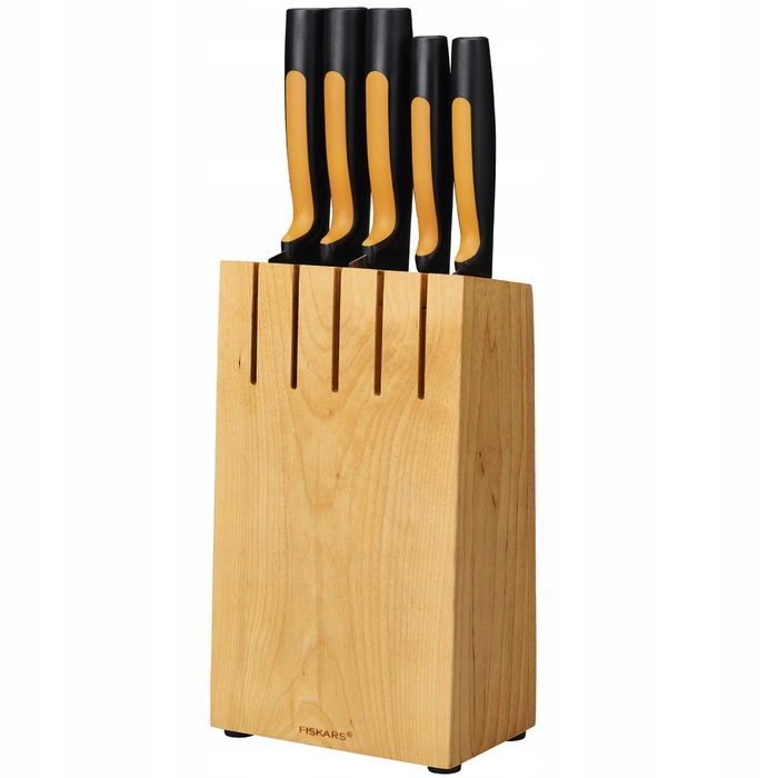 Набір ножів у підставці Fiskars Functional Form, 5 предметів