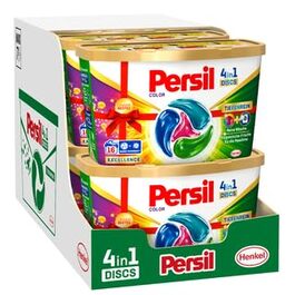 Капсули для прання Persil 4in1 Color DISCS для кольорової білизни, технологія глибокого очищення, 16 шт (набір 8х2)