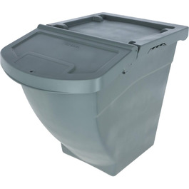Kerbl Futterbox – Контейнер для корму, 60 літрів, з кришкою, пластик, 57,8×39×49 см