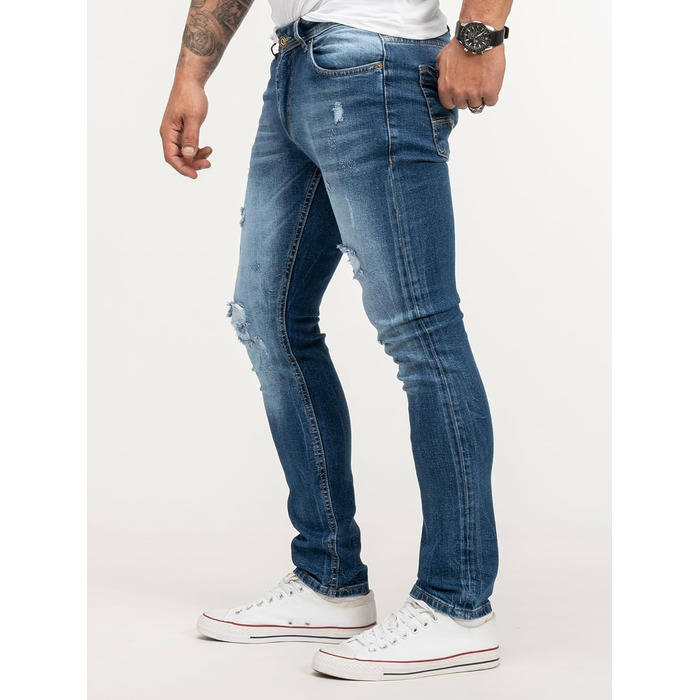 Чоловічі джинси Rock Creek Slim Fit M21 (32W/34L, сині) - Оригінал