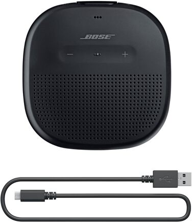 Портативна Bluetooth колонка Bose SoundLink Micro чорного кольору