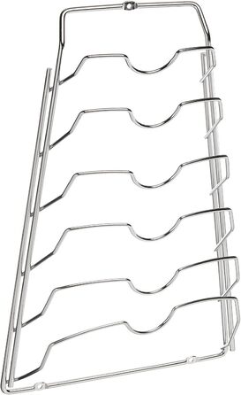 Organize It All, Chrome Pot Lid Organizer, for Cabinet Doors
