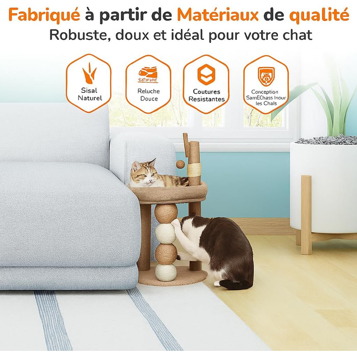 Дерево-подвір'я для котів 