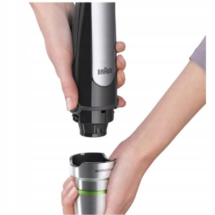 Погружний блендер Braun MQ7000X 1000 Вт, чорний