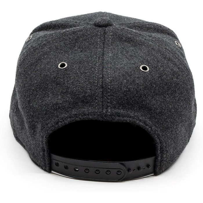 Кепка бейсболка Hand und Feuer Snapback унісекс сіра графіт XL