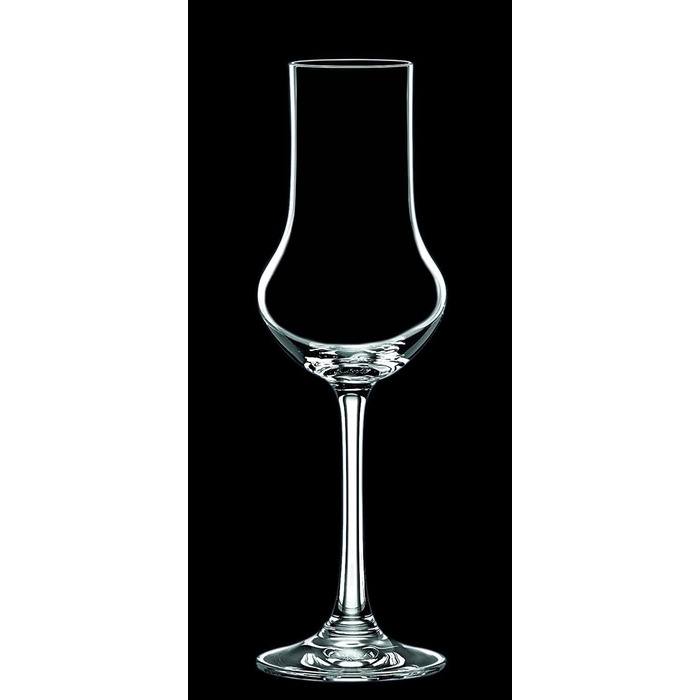 Nachtmann Grappa Glasses 109 ml, Set of 4, Vivendi, 89736, Crystal Stem Glasses, Liqueur Glasses, Dishwasher Safe