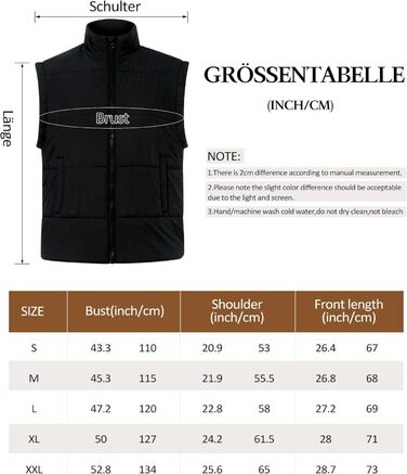 Жіноча степкова жилетка з коміром-стійкою, без рукавів, тепла на осінь-зиму, для активного відпочинку, чорна, S-XXL