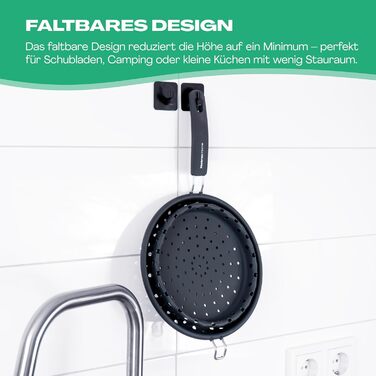 Скрінка для кухні Netrox з силікону, складна, безпечна, для пасти та овочів