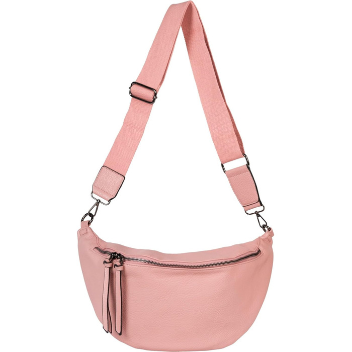 Сумка жіноча styleBREAKER наплечна велика напівмісяць крос-боді Altrose 37x17 см з регульованим ремінцем та двостороннім замком