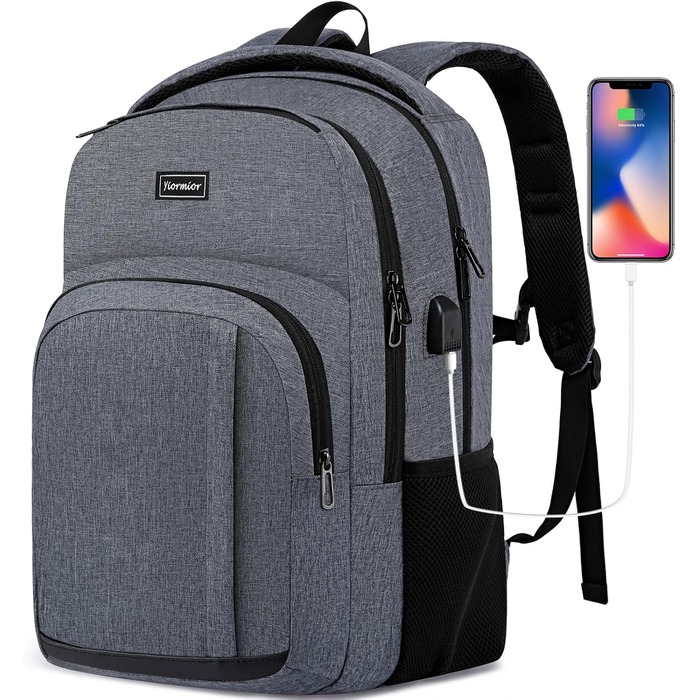 Шкільний рюкзак для хлопчиків та дівчаток-підлітків, рюкзак чоловічий жіночий, Daypack для ноутбука 15.6