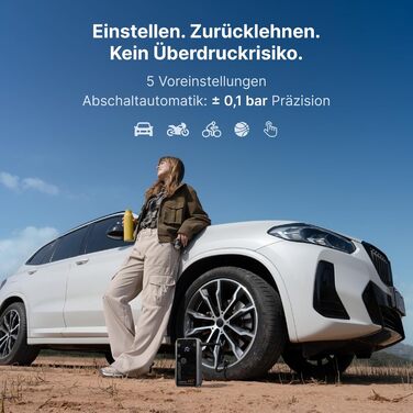 Пауербанк для прикурювання авто M7 SmartIgnition 12V з компресором 60Wh (до 10л бензин/8.5л дизель)