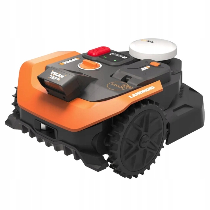 Робот-газонокосарка без розмежувального кабелю Worx Vision Cloud RTK V-SLAM 800 м² WR308E