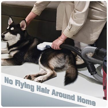 Насадка для пилососа 3-в-1 для видалення шерсті, підшерстка та ковтунів, 32 мм/35 мм, підходить для більшості пилососів