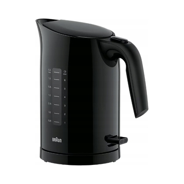 Електричний чайник Braun WK3100, 2200 Вт, 1,7 л, чорний