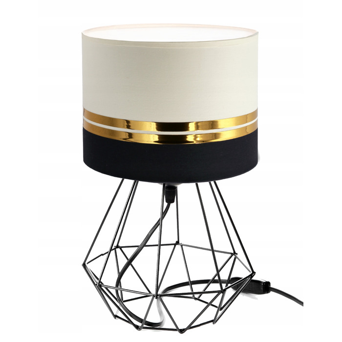 Настільна нічна лампа Діамант з абажуром у стилі Glamour, LED E27