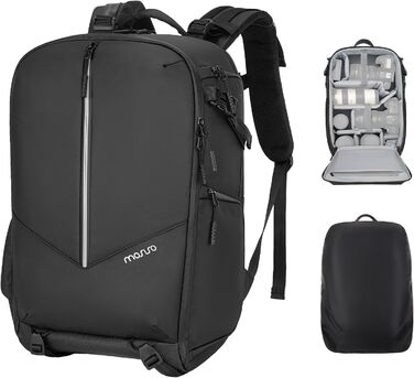 MOSISO Рюкзак для фотокамери, водонепроникний, для Canon/Nikon/Sony, з відділенням для ноутбука 16