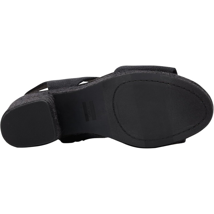 Сандалі жіночі TOMS Majorca на платформі та підборі, чорні (38 EU)