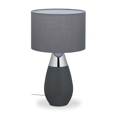 Приліжковий світильник Relaxdays Touch oval XL