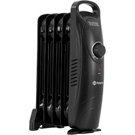 Електричний масляний радіатор PowOn 7 ребер - 450W, енергозбереження