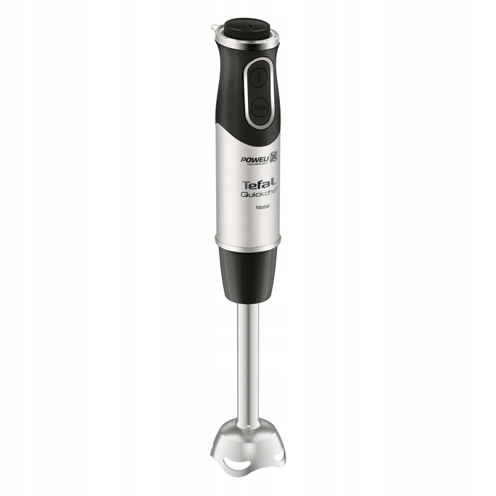 Ручний блендер Tefal QuickChef 2в1 HB659838, 1000 Вт, чорний