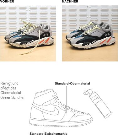 Jason Markk Shoe & Sneaker Care, Shoe Cleaner, Cleans and cares for shoes (RTU Foam)