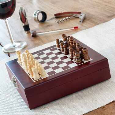 Дерев'яний браслет InnovaGoods Holz Braun 1.25 пікометра, універсальний розмір