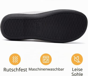 Жіночі домашні капці RockDove з ефектом пам'яті (Memory Foam), в'язані, сіро-рожеві, розмір 38/39 EU